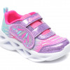 Pantofi sport SKECHERS roz, TWISTY BRIGHTS, din material textil