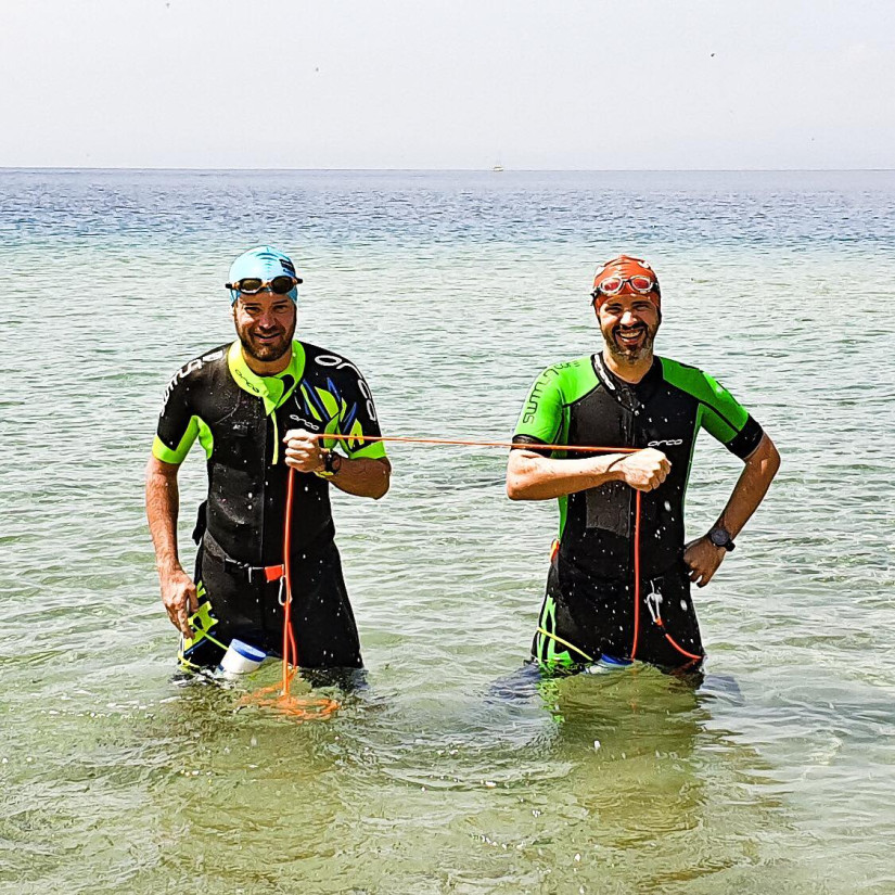 Un swimrun in Thassos