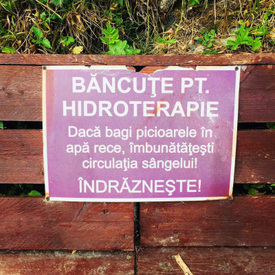 Sa-mi bag picioarele... in apa rece